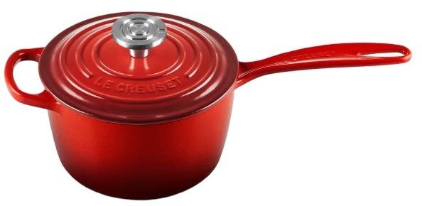 Le Creuset Signature St�bejernskasserolle 16 cm/1,5 L, Cerise