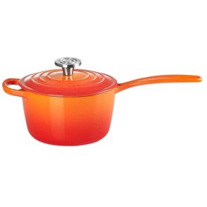 Le Creuset Signature St�bejernskasserolle 16 cm/1,5 L, Volcanic