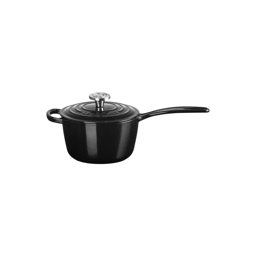 Le Creuset Signature St�bejernskasserolle 16 cm/1,5 L, Black
