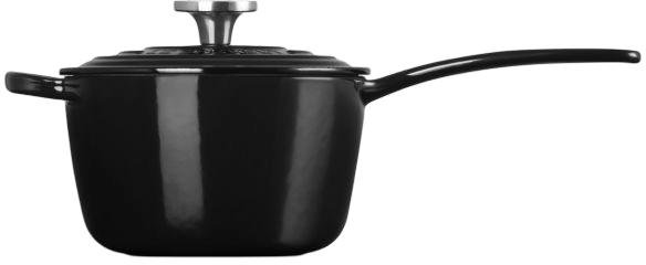 Le Creuset Signature St�bejernskasserolle 16 cm/1,5 L, Black