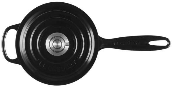 Le Creuset Signature St�bejernskasserolle 16 cm/1,5 L, Black