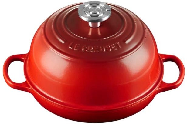 Le Creuset Signature St�bejernsbr�dform 24 cm/1,6 L, Cerise