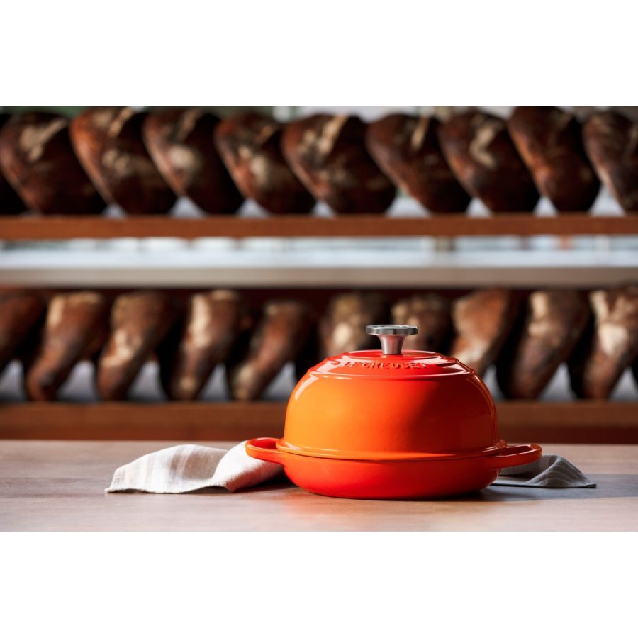 Le Creuset Signature St�bejernsbr�dform 24 cm/1,6 L, Volcanic