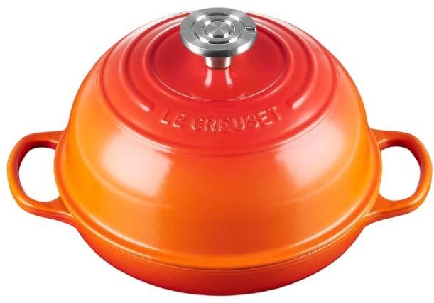Le Creuset Signature St�bejernsbr�dform 24 cm/1,6 L, Volcanic