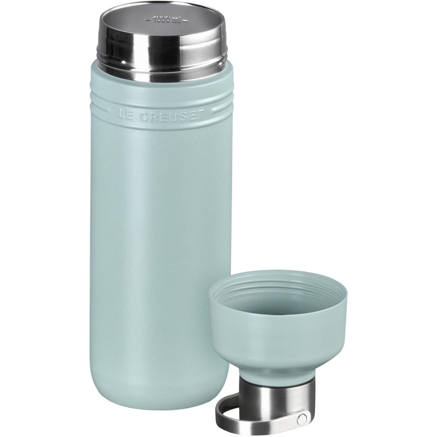 Le Creuset On The Go Flaske 1 L, Sea Salt