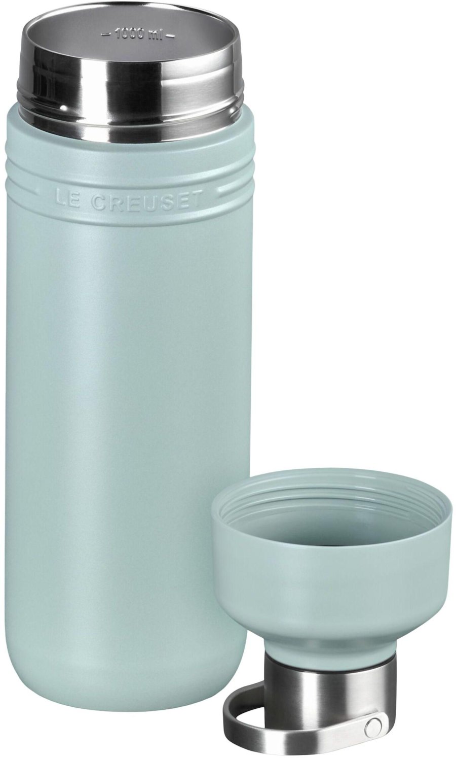 Le Creuset On The Go Flaske 1 L, Sea Salt