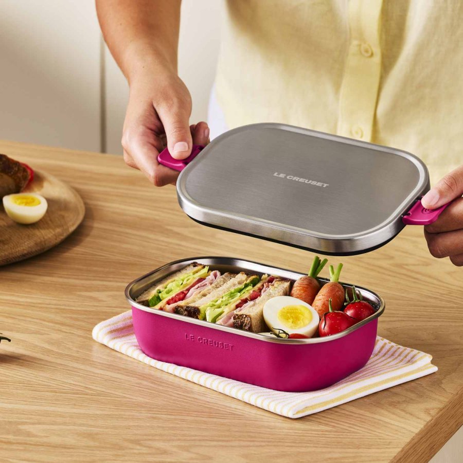 Le Creuset On The Go Madkasse 900 ml, Berry