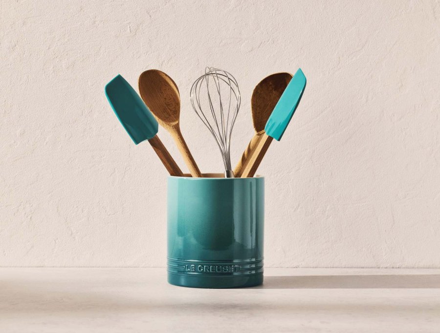 Le Creuset Craft Grydeske 28 cm, Bleu Riviera