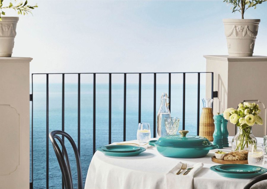 Le Creuset Peberkv�rn 21 cm, Bleu Riviera