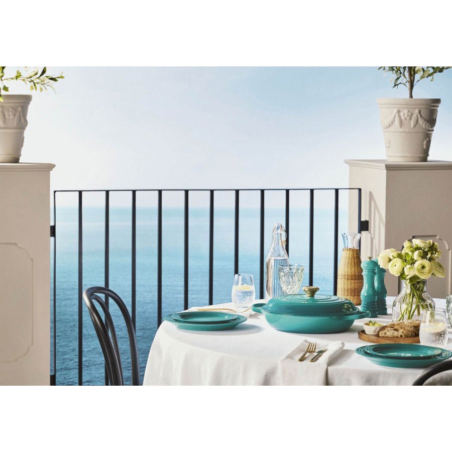 Le Creuset Saltkv�rn 21 cm, Bleu Riviera