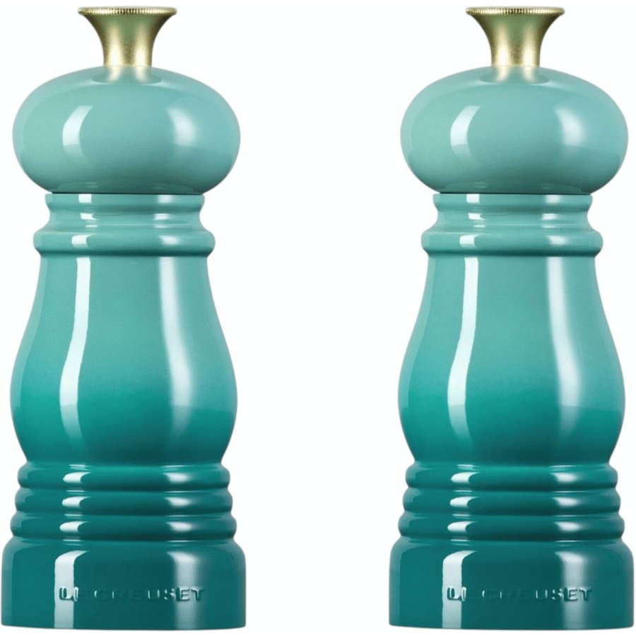 Le Creuset Salt- og Peberkv�rns�t 11 cm, Bleu Riviera