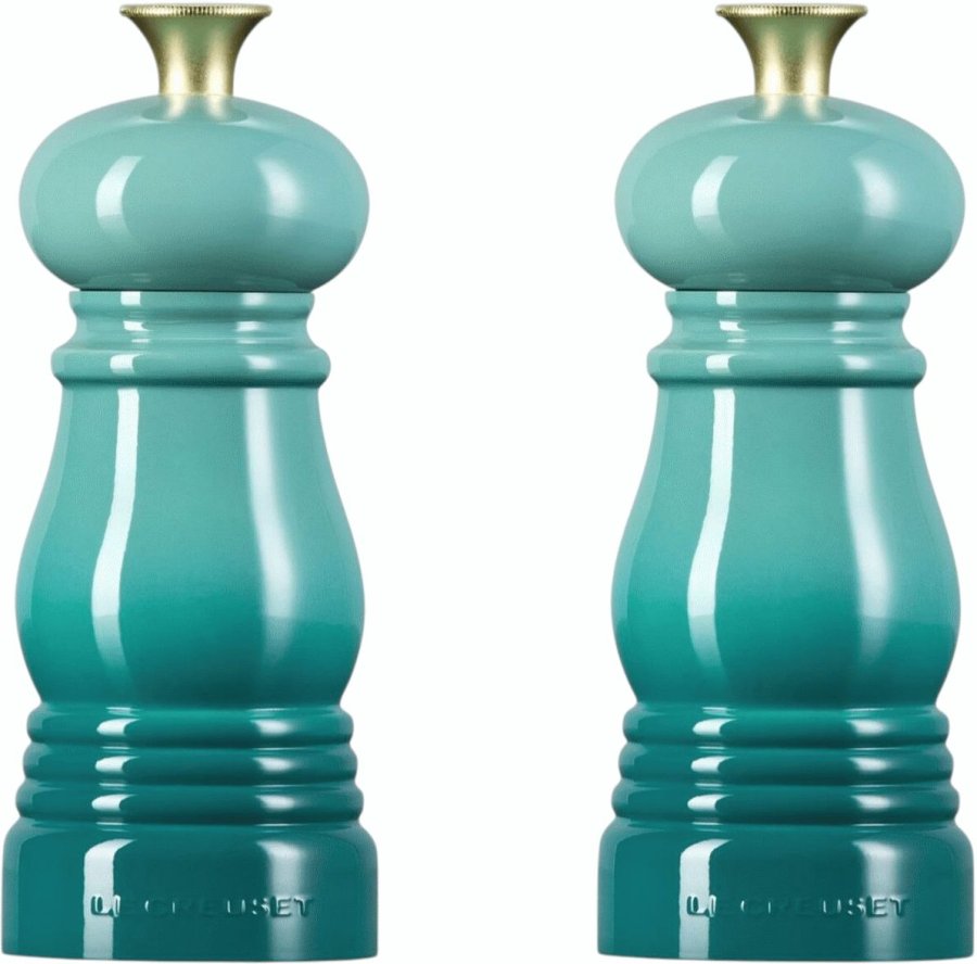 Le Creuset Salt- og Peberkv�rns�t 11 cm, Bleu Riviera