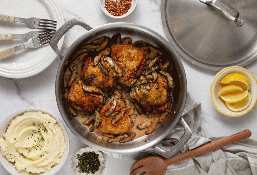 Le Creuset Essential 3-Ply Sauteusegryde 26 cm