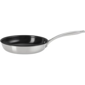 Le Creuset Essential 3-Ply Stegepande m. Non-Stick 24 cm