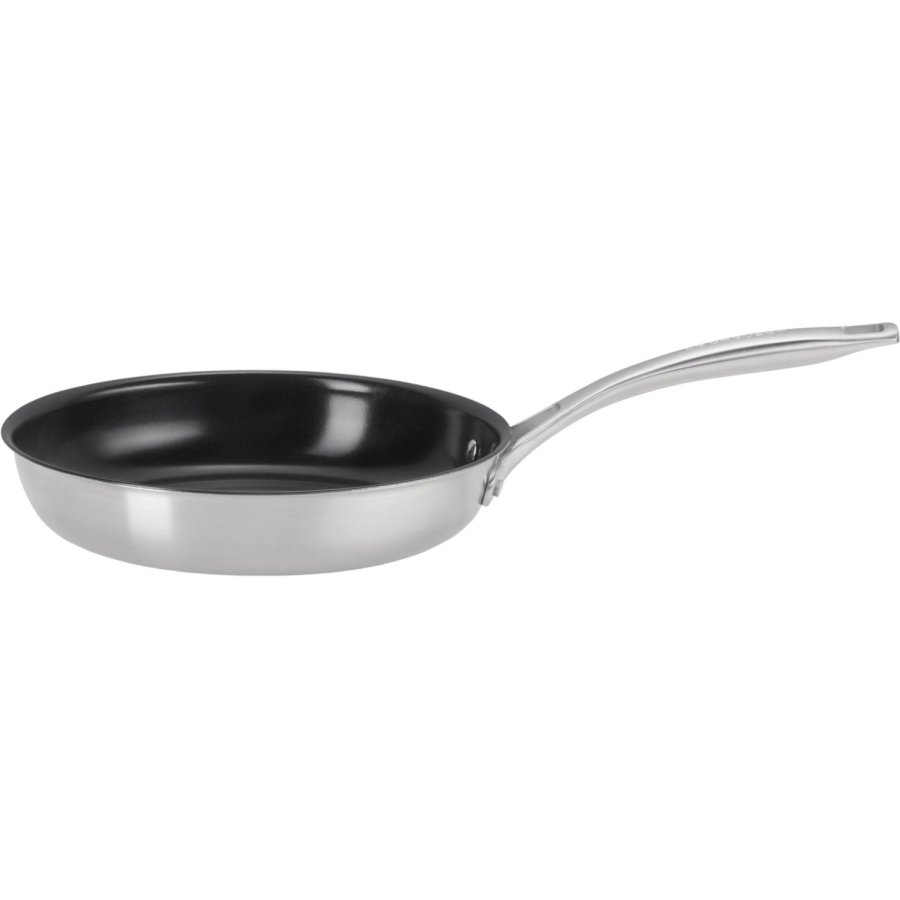Le Creuset Essential 3-Ply Stegepande m. Non-Stick 24 cm