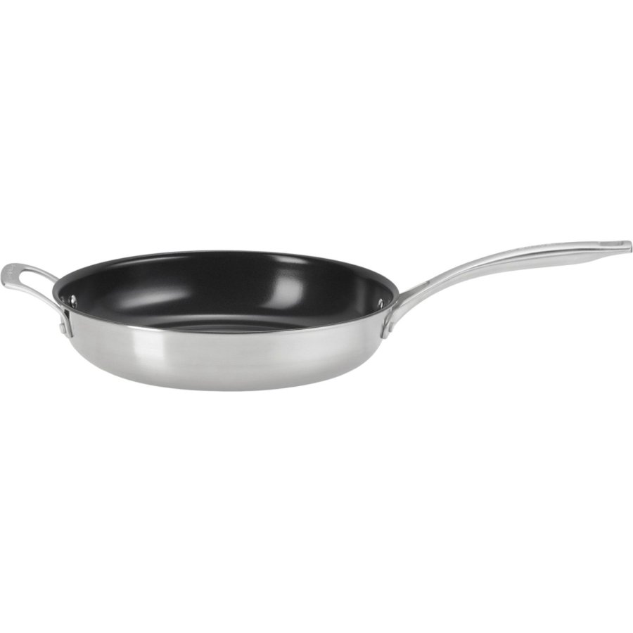 Le Creuset Essential 3-Ply Stegepande m. Non-Stick 28 cm