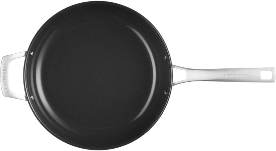 Le Creuset Essential 3-Ply Stegepande m. Non-Stick 28 cm