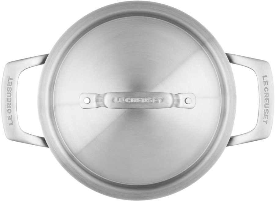 Le Creuset Essential 3-Ply Gryde m. L�g 18 cm