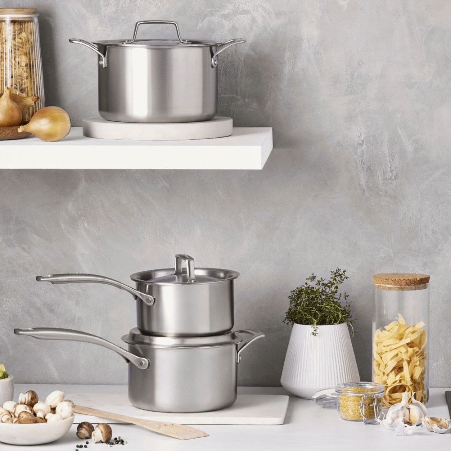 Le Creuset Essential 3-Ply Gryde 20 cm