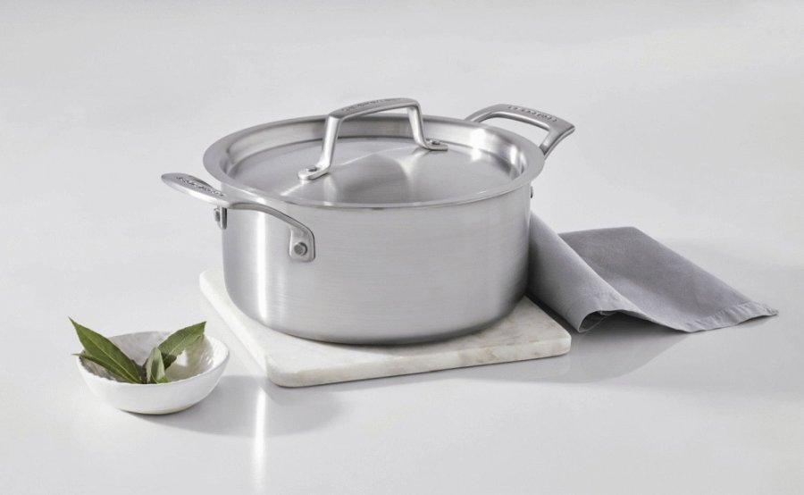 Le Creuset Essential 3-Ply Gryde m. L�g 24 cm