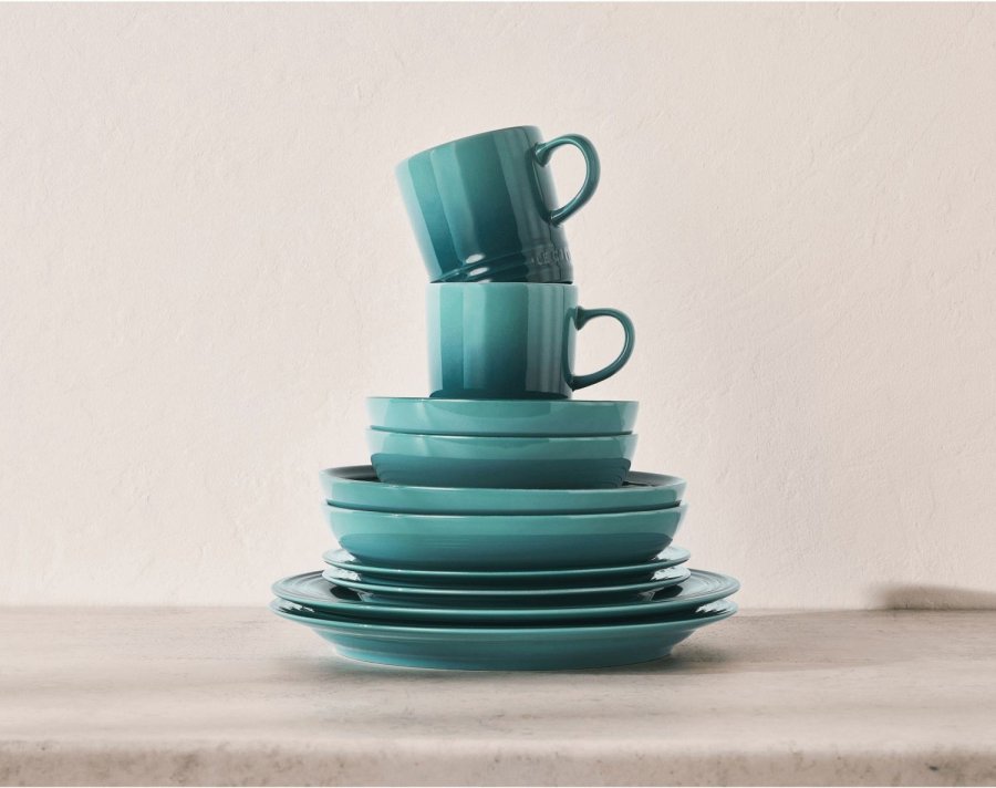 Le Creuset Signature Pastatallerken 22 cm, Bleu Riviera