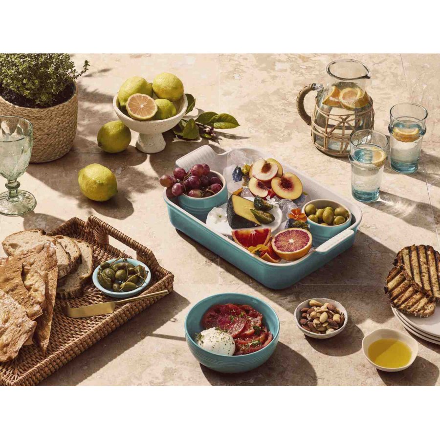 Le Creuset Signature Dyb Tallerken 16 cm, Bleu Riviera