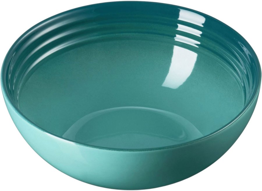 Le Creuset Signature Dyb Tallerken 16 cm, Bleu Riviera