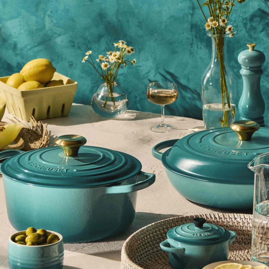 Le Creuset Stabelbar Ramekin �9,3 cm, Bleu Riviera