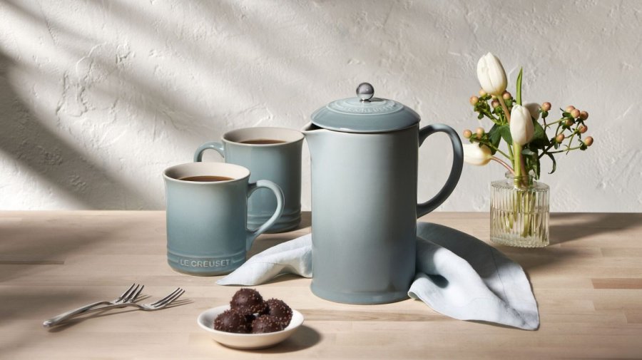 Le Creuset Stempelkande 1 L, Sea Salt