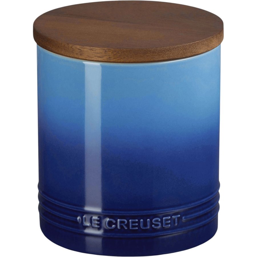 Le Creuset Signature Opbevaringskrukke H14 cm, Azure