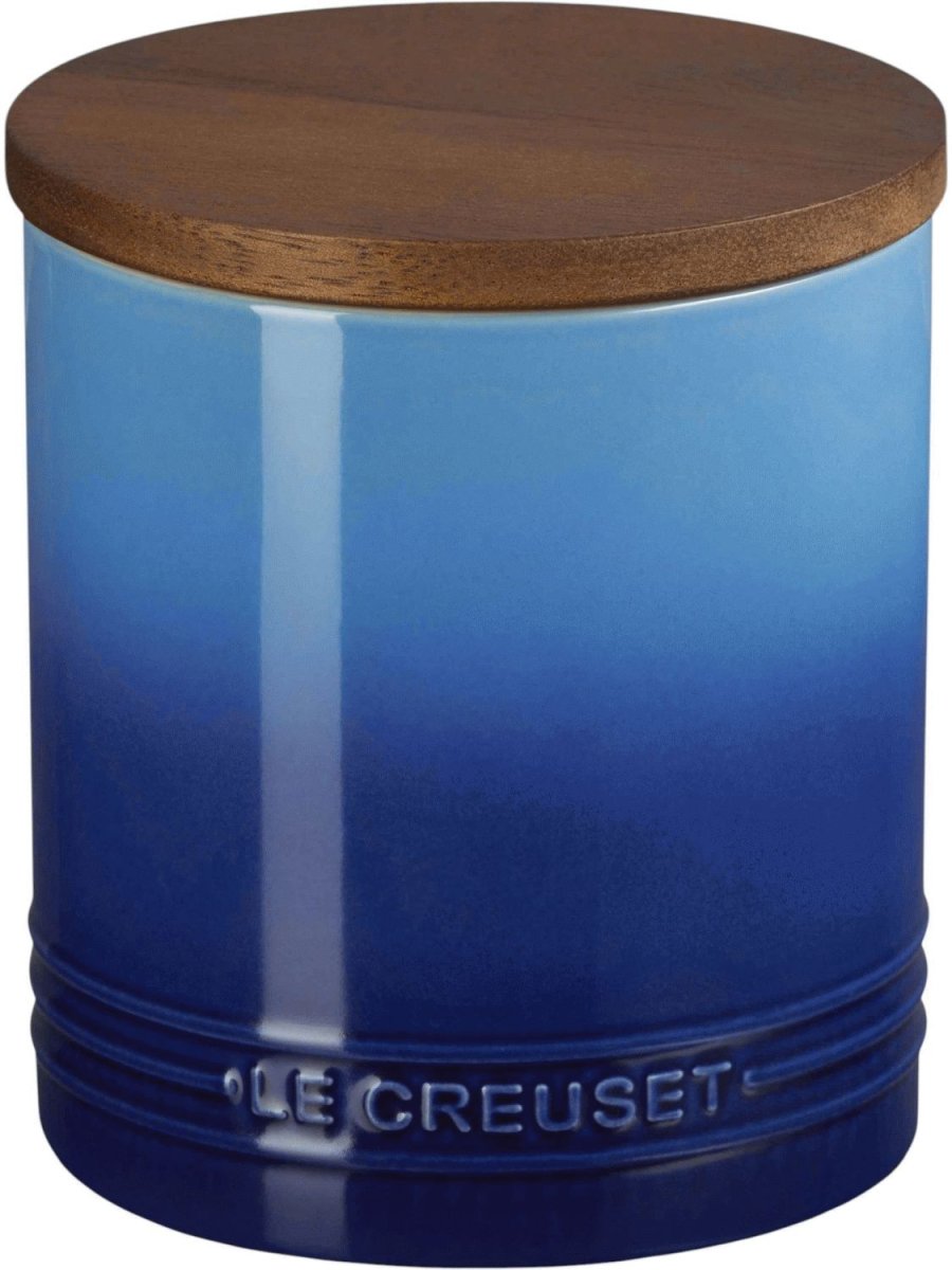 Le Creuset Signature Opbevaringskrukke H14 cm, Azure