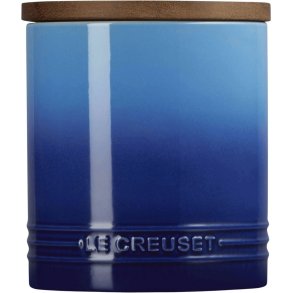 Le Creuset Signature Opbevaringskrukke H14 cm, Azure