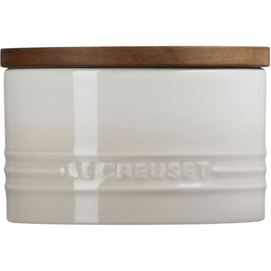 Le Creuset Signature Opbevaringskrukke H8,5 cm, Meringue