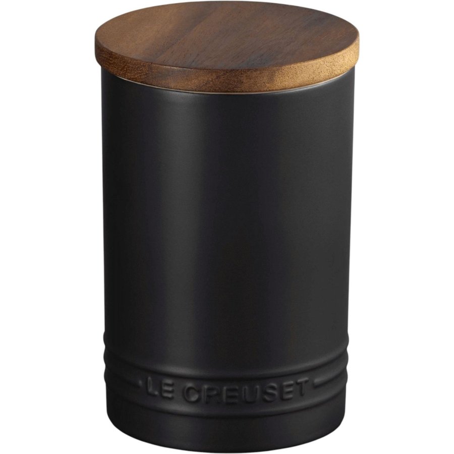 Le Creuset Signature Opbevaringskrukke H16,4 cm, Matte Black