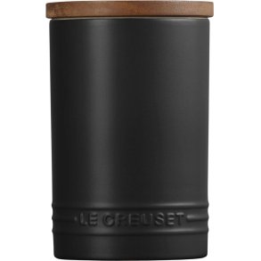 Le Creuset Signature Opbevaringskrukke H16,4 cm, Matte Black