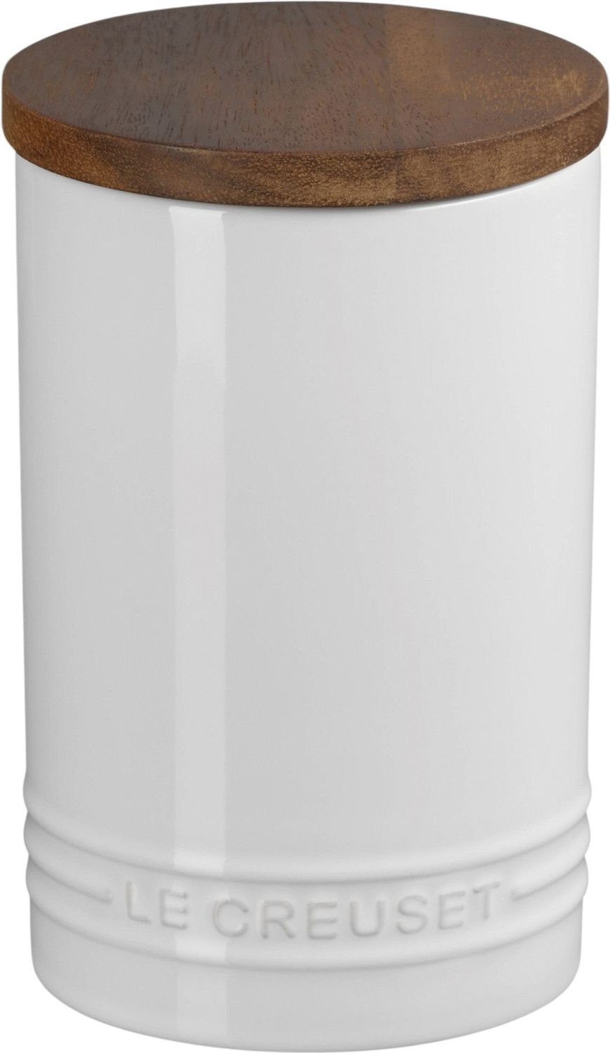 Le Creuset Signature Opbevaringskrukke H16,4 cm, White