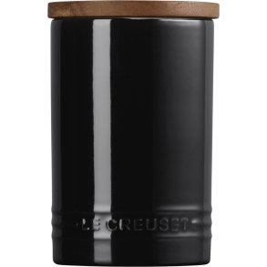 Le Creuset Signature Opbevaringskrukke H16,4 cm, Black
