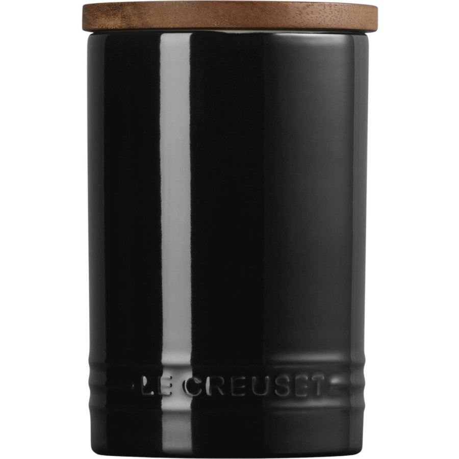 Le Creuset Signature Opbevaringskrukke H16,4 cm, Black