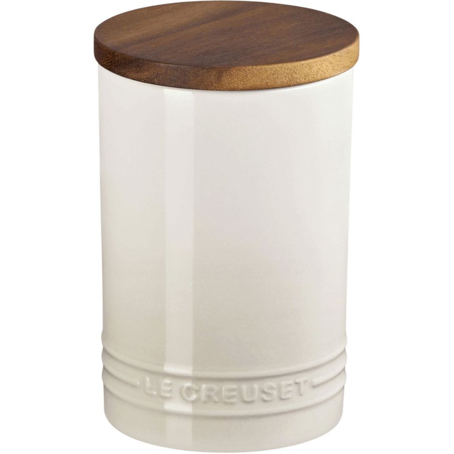 Le Creuset Signature Opbevaringskrukke H16,4 cm, Meringue