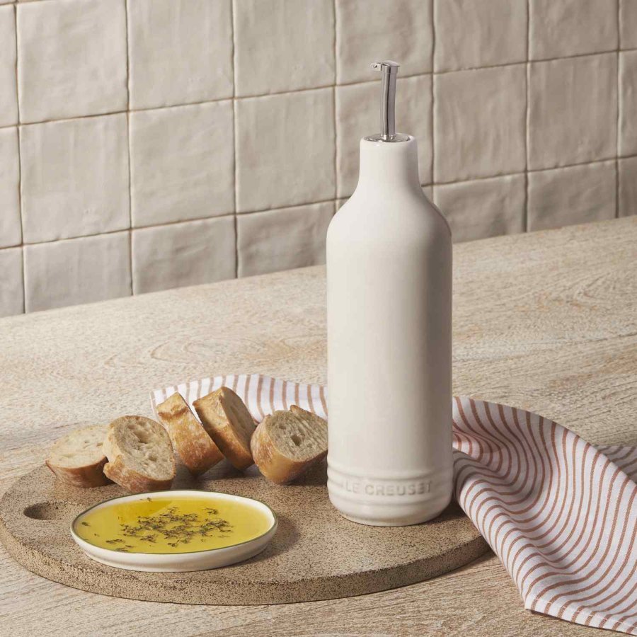 Le Creuset Olieflaske 600 ml, White