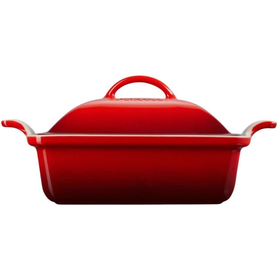 Le Creuset Heritage Fad m. Lg 23 cm/2,4 L, Cerise