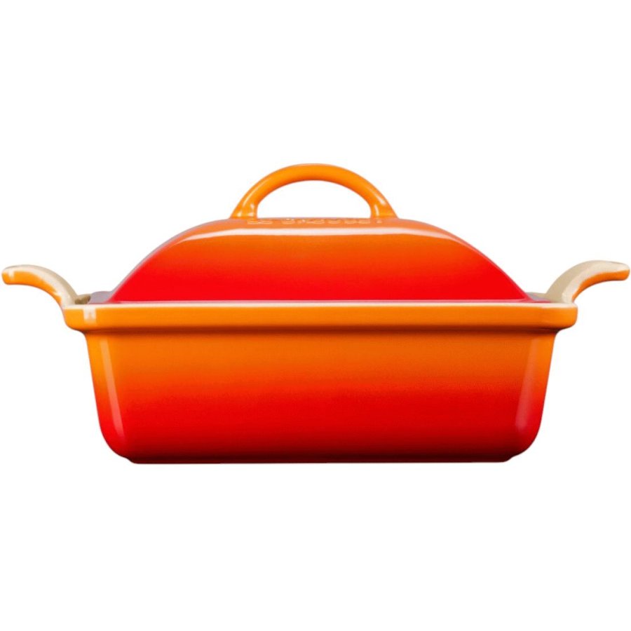 Le Creuset Heritage Fad m. Lg 23 cm/2,4 L, Volcanic