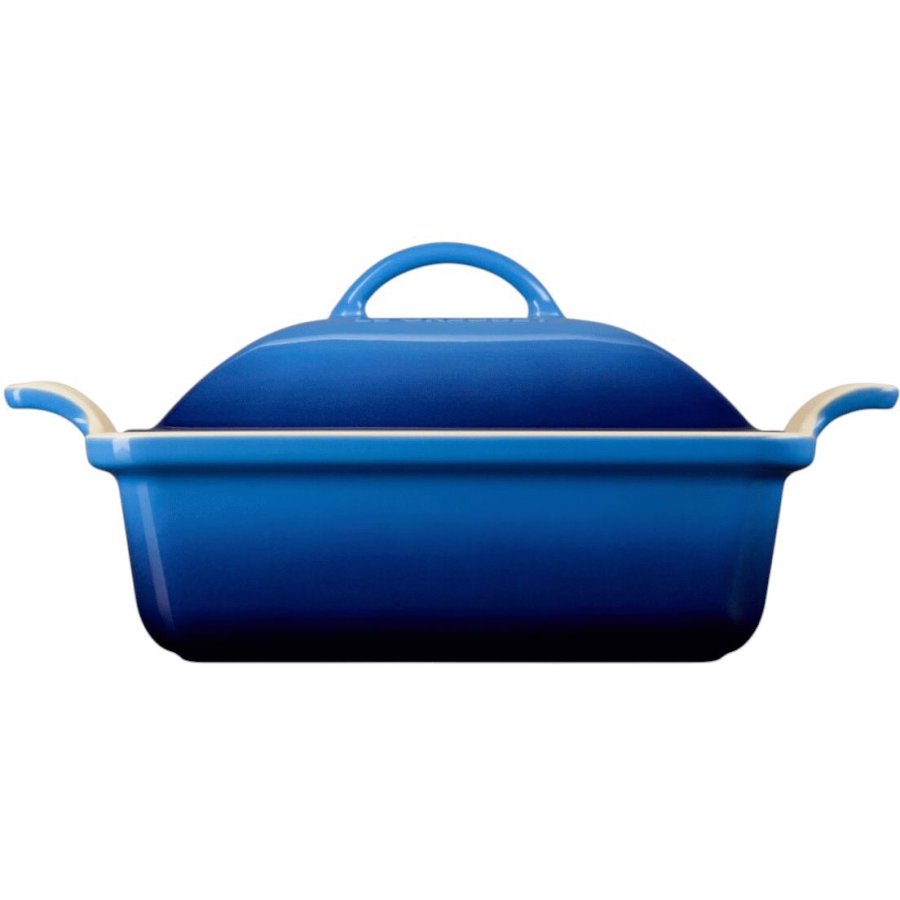 Le Creuset Heritage Fad m. Lg 23 cm/2,4 L, Azure