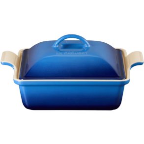 Le Creuset Heritage Fad m. Lg 23 cm/2,4 L, Azure