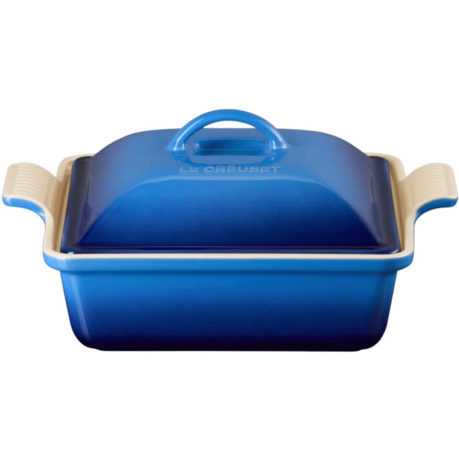 Le Creuset Heritage Fad m. Lg 23 cm/2,4 L, Azure