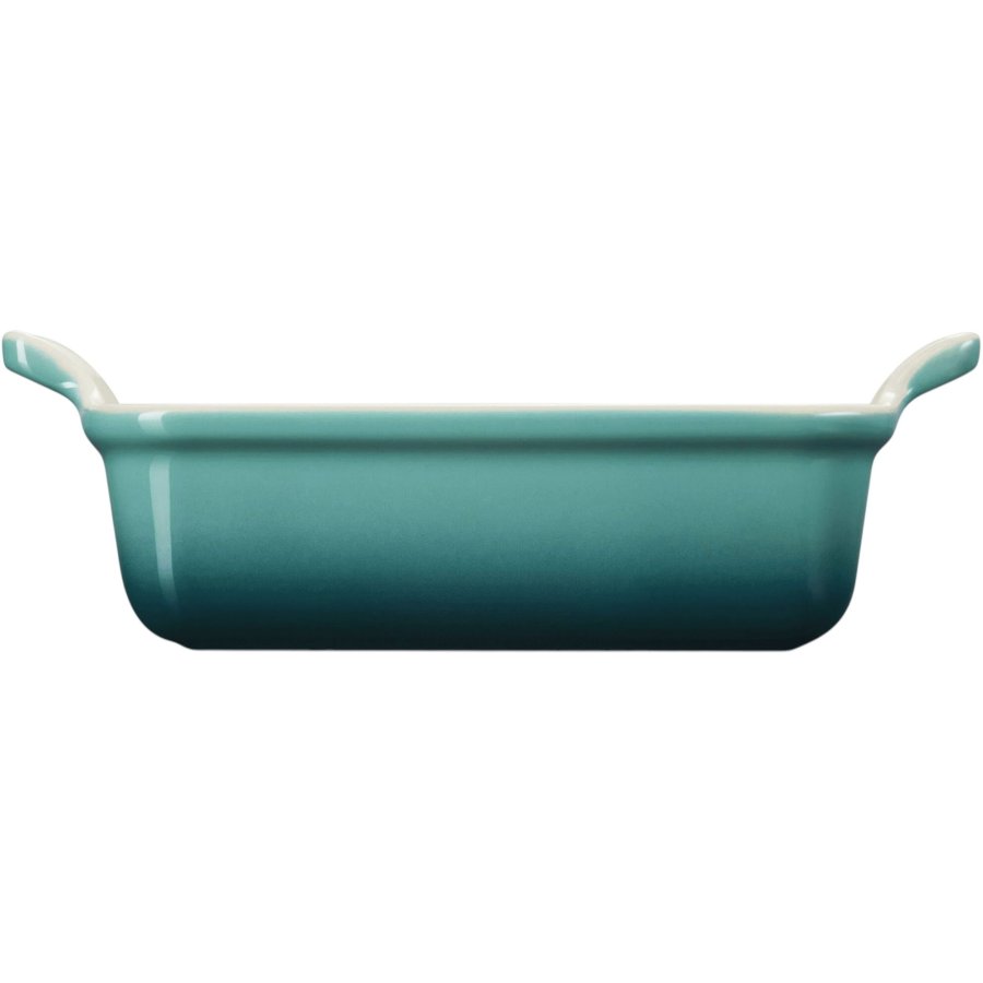 Le Creuset Heritage Rektangul�rt Fad 19 cm, Bleu Riviera