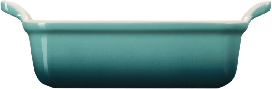 Le Creuset Heritage Rektangul�rt Fad 19 cm, Bleu Riviera