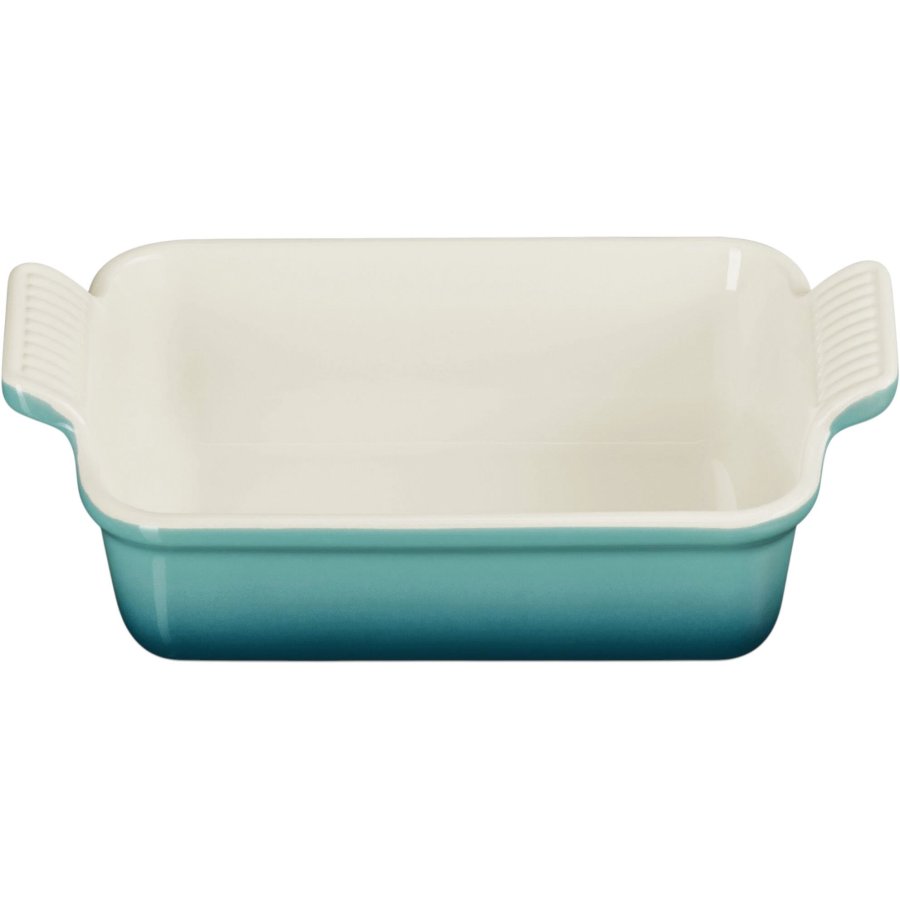 Le Creuset Heritage Rektangul�rt Fad 19 cm, Bleu Riviera