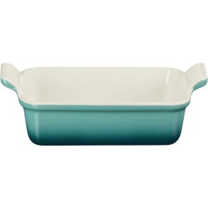 Le Creuset Heritage Rektangul�rt Fad 19 cm, Bleu Riviera