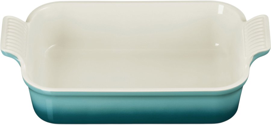 Le Creuset Heritage Rektangul�rt Fad 26 cm, Bleu Riviera